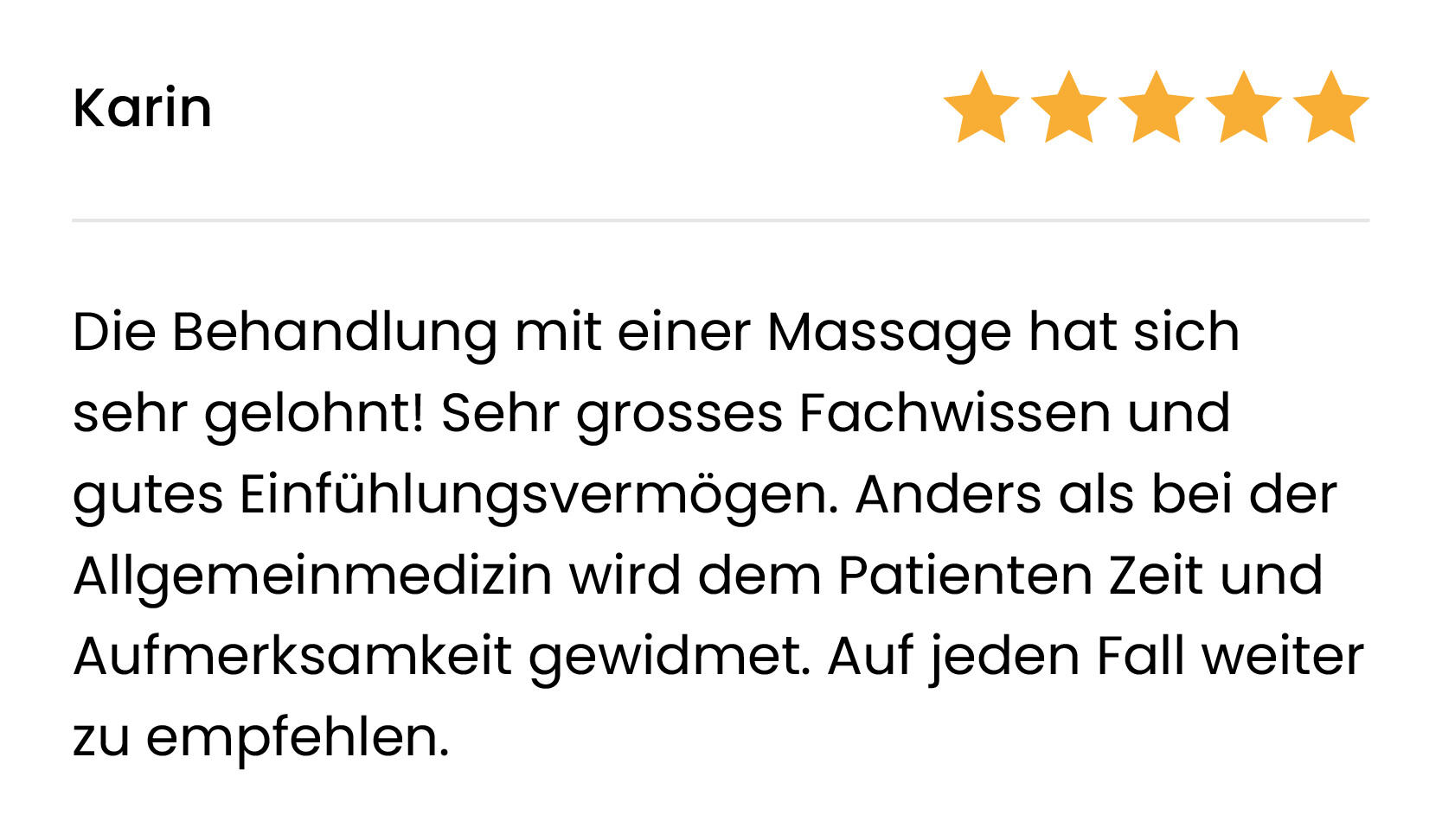 Massage Referenz Oerlikon 3