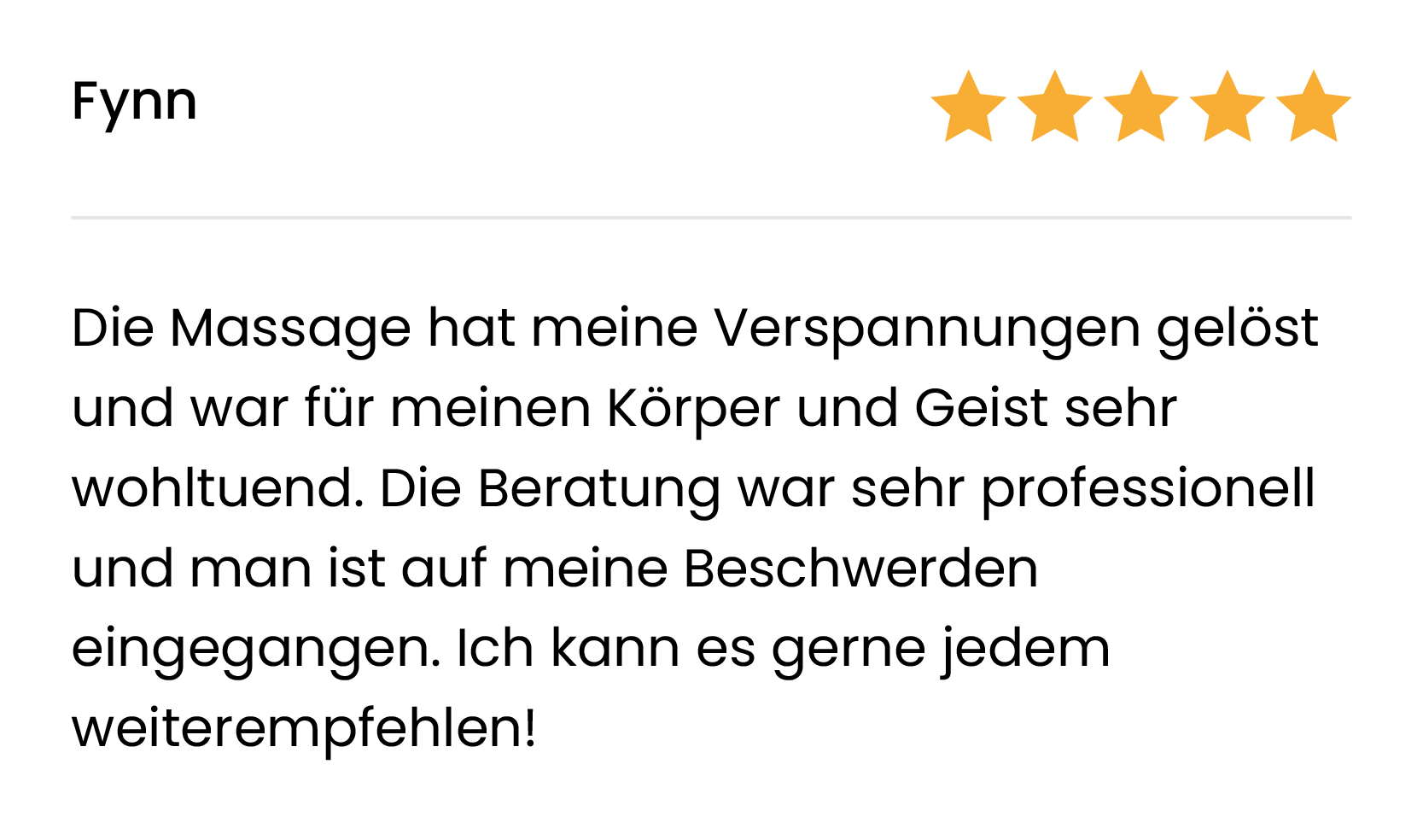 Massage Referenz Oerlikon 4